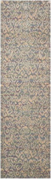 Nourison Home Nepal Multicolor 2'3" x 8' Runner Collection