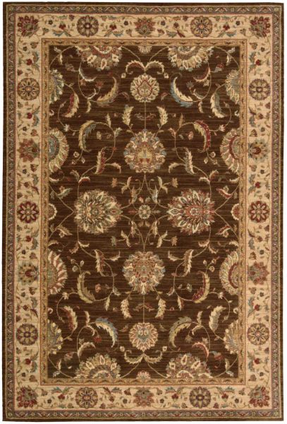 Nourison Home Living Treasures Brown 5'6" x 8'3" Collection
