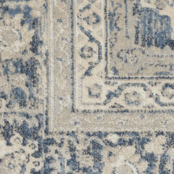 Nourison Home Malta Blue 3'11" x 5'7" Collection