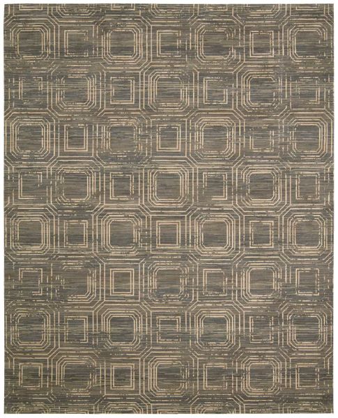 Nourison Home Silken Allure Smoke 9'9" x 13' Collection