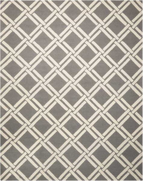 Nourison Home Linear Grey/Ivory 8' x 11' Collection