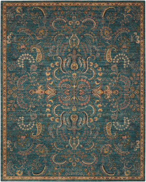 Nourison 2020 Teal Collection
