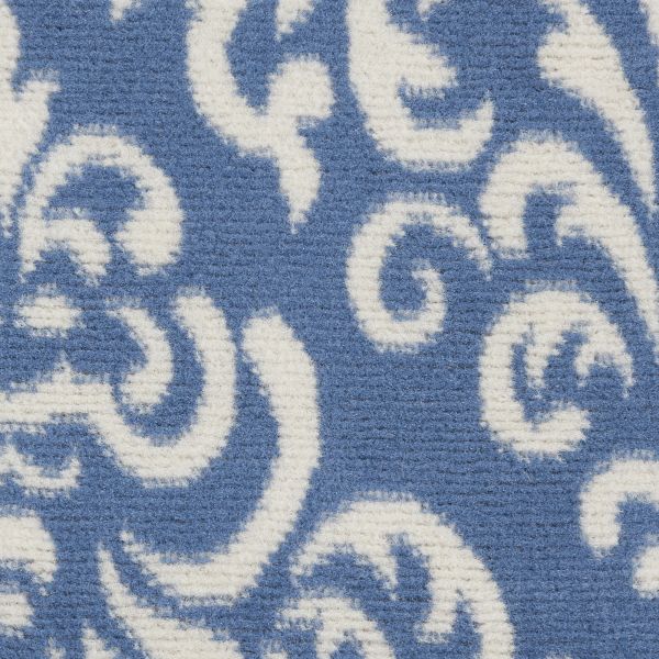 Nourison Home Grafix Blue 6' x 9'