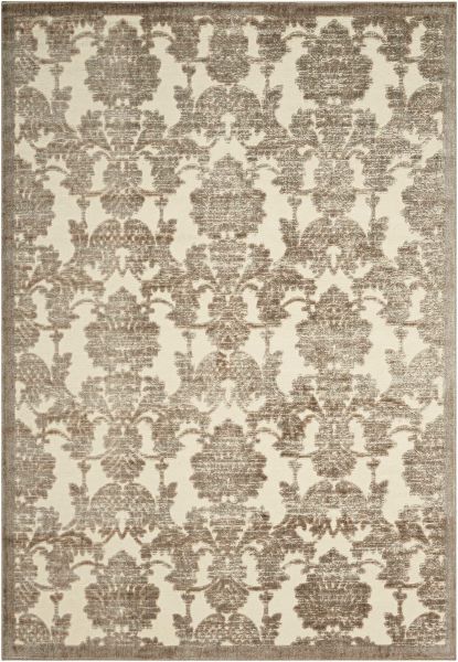 Nourison Home Graphic Illusions Ivory/Latte 7'9" x 10'10"