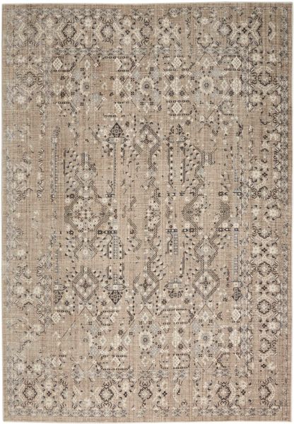 Nourison Home Silver Screen Latte 5'3" x 7'3" Collection
