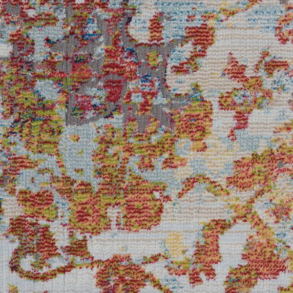 Nourison Home Ankara Global Ivory/Orange