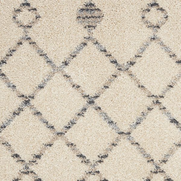 Nourison Home Palermo Beige/Grey 2'2" x 7'6" Runner