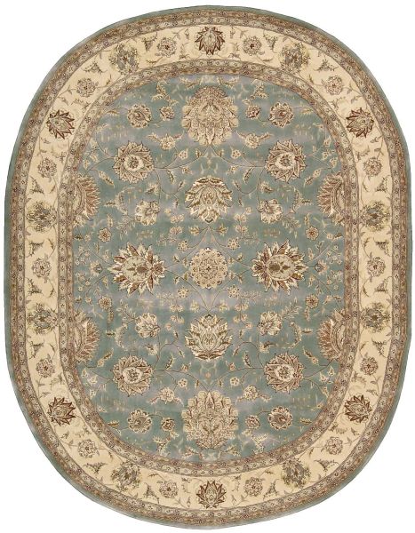 Nourison Home Nourison 2000 Blue 7'6" x 9'6" Oval