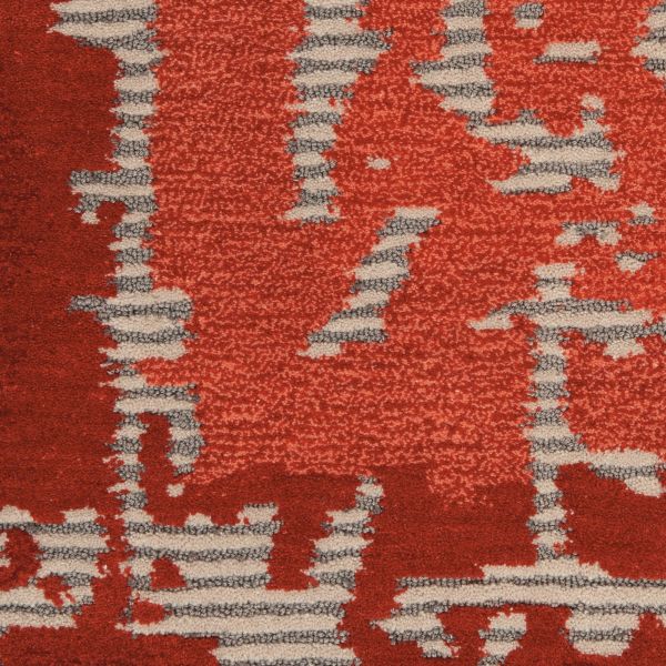 Nourison Home Symmetry Beige/Red 3'9" x 5'9" Collection