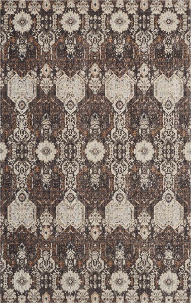 Nourison Home Silver Screen Mocha/Slate 4' x 6' Collection
