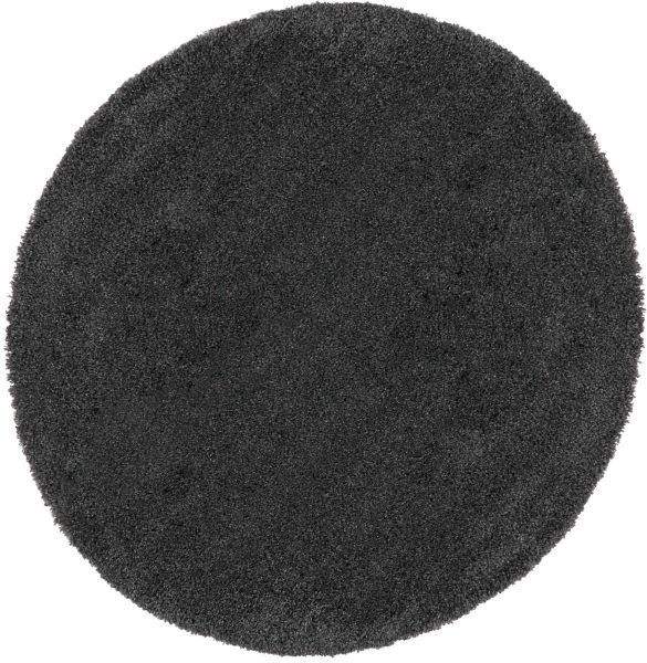 Nourison Home Malibu Shag Dark Grey 4' x Round Collection