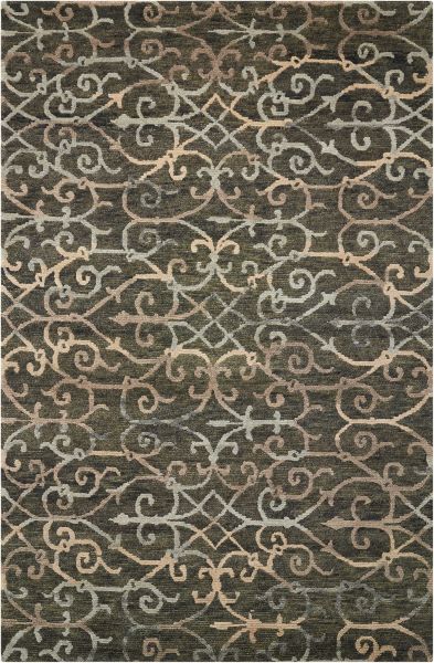 Nourison Home Tahoe Modern Charcoal 5'6" x 8'6" Collection