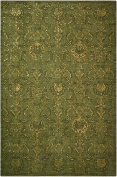 Nourison Home Silken Allure Light Green 5'6" x 8'