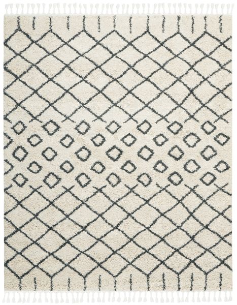 Nourison Home Moroccan Shag Cream 7'10" x 10'6" Collection