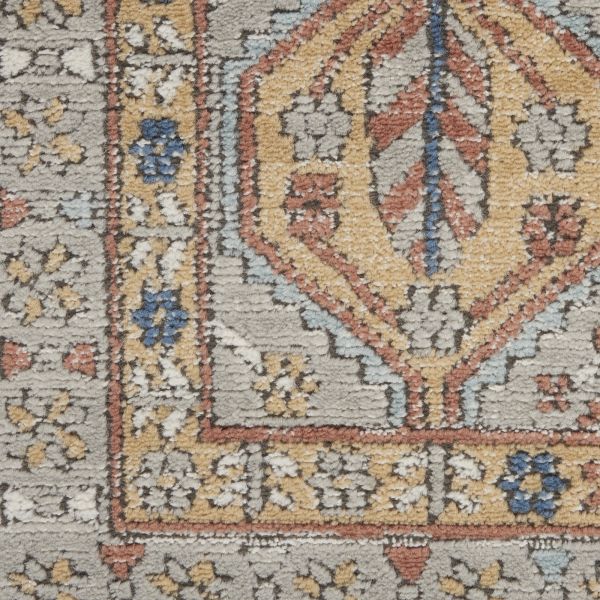 Nourison Home Quarry Grey/Multi 3'9" x 5'9" Collection