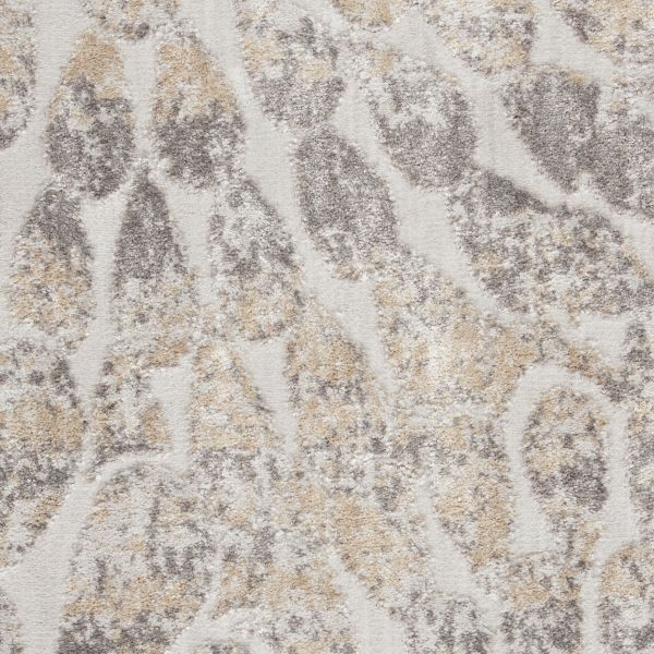 Nourison Home Silky Textures Ivory/Beige 2'2" x 7'6" Runner Collection