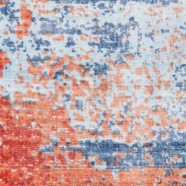 Nourison Home Safari Dreams Blue/Brick 8' x 11' Collection