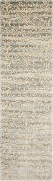 Nourison Home Luminance Cobalt 2'3" x 8' Runner Collection