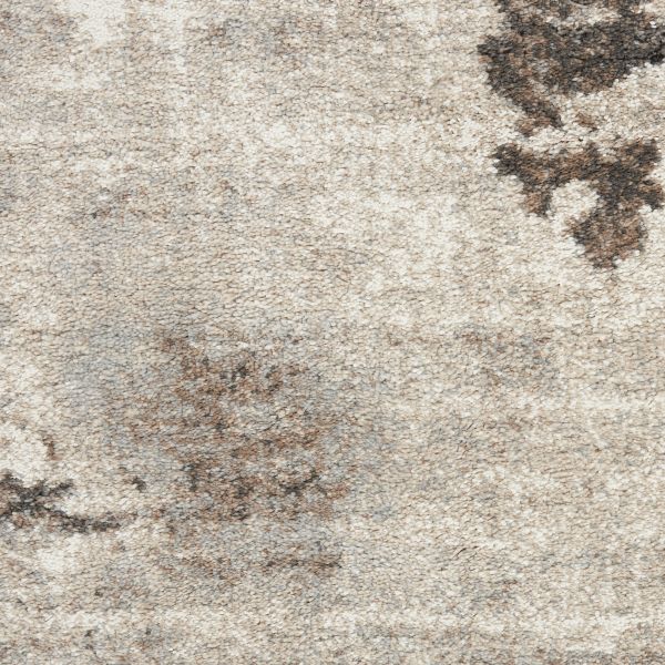 Nourison Home American Manor Ivory/Mocha 2'2" x 7'6" Runner