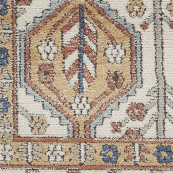 Nourison Home Quarry Ivory/Multi 3'9" x 5'9" Collection