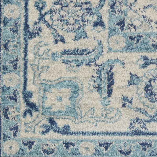 Nourison Home Tranquil Ivory/Navy