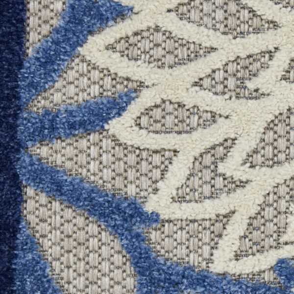 Nourison Home Aloha Blue/Multicolor