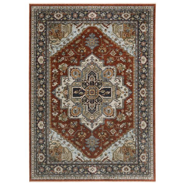 Oriental Weavers Aberdeen 1144r Red Collection