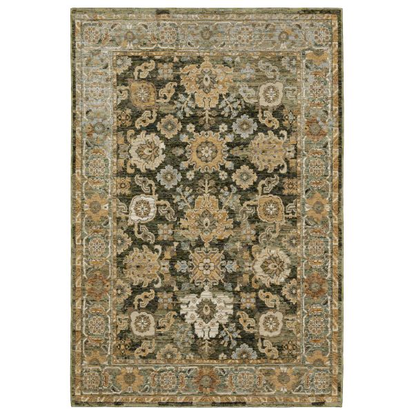 Oriental Weavers Andorra 2417b Green Collection