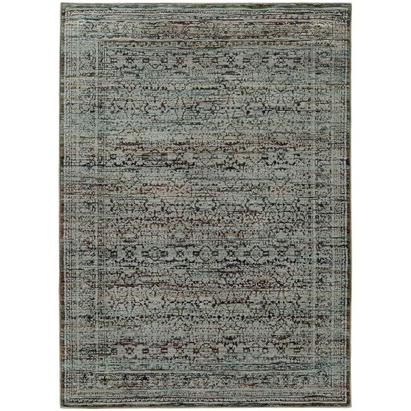 Oriental Weavers Andorra 7127a Blue Collection