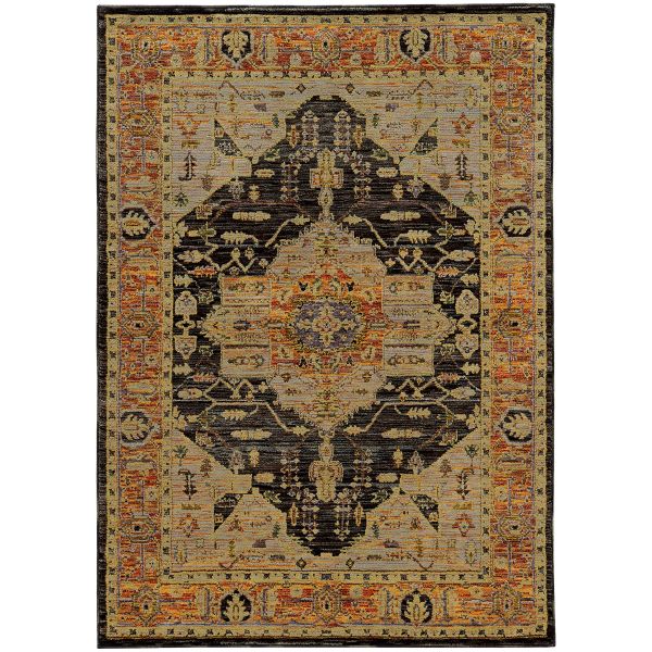 Oriental Weavers Andorra 7138b Gold Collection