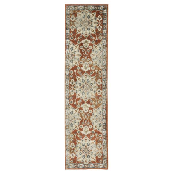 Oriental Weavers Branson br04a Rust Collection