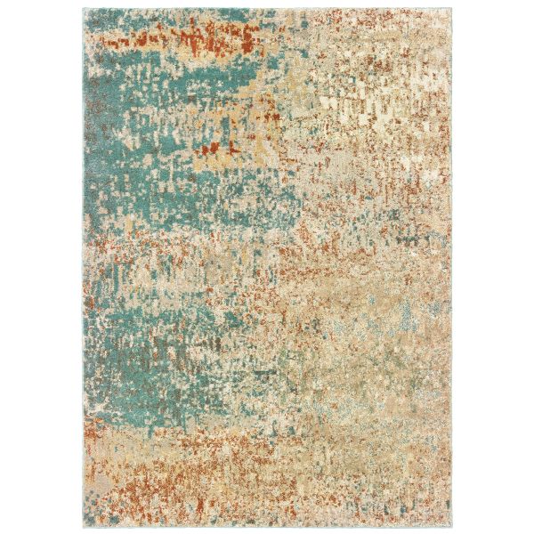 Oriental Weavers Carson 9654b Blue