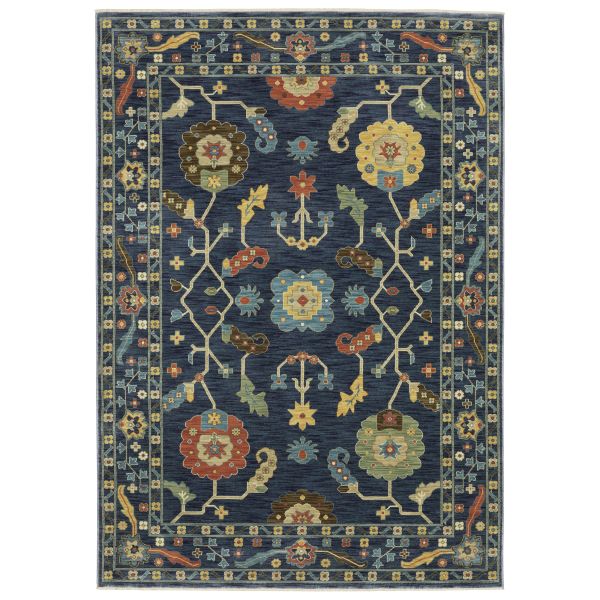 Oriental Weavers Francesca fr03f Blue Collection