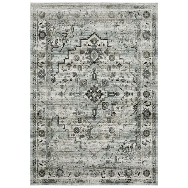 Oriental Weavers Gemini 20z Grey Collection