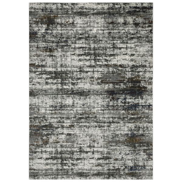 Oriental Weavers Gemini 4151u Charcoal Collection