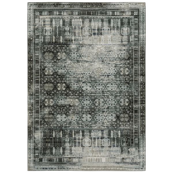 Oriental Weavers Gemini 70n Charcoal Collection