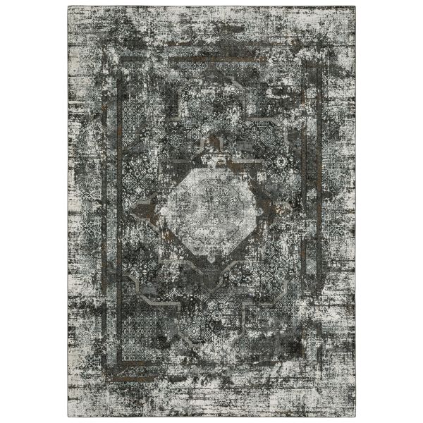 Oriental Weavers Gemini 90o Charcoal Collection