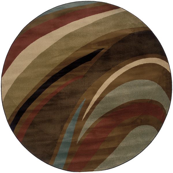 Oriental Weavers Hudson 2666f Brown