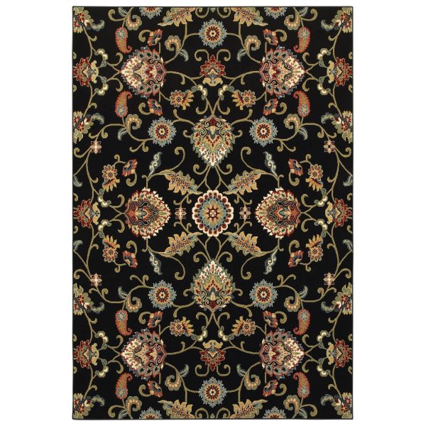 Oriental Weavers Kashan 9946k Black Collection