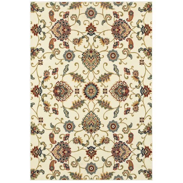 Oriental Weavers Kashan 9946w Ivory Collection