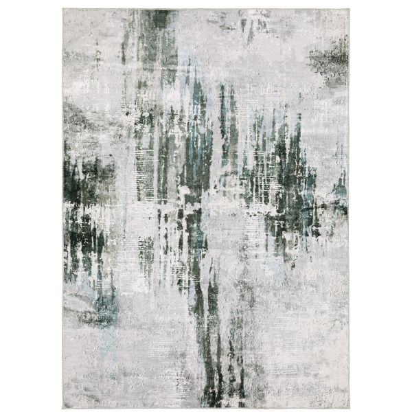 Oriental Weavers Malibu mal03 Grey Collection