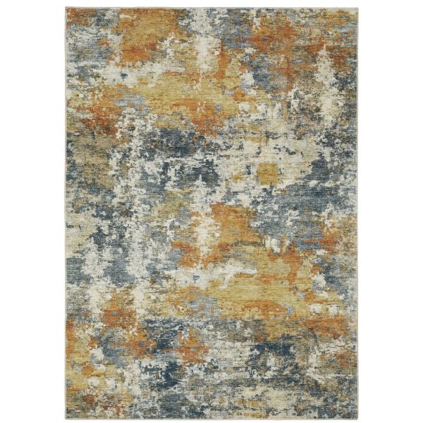 Oriental Weavers Malibu mal05 Blue Collection