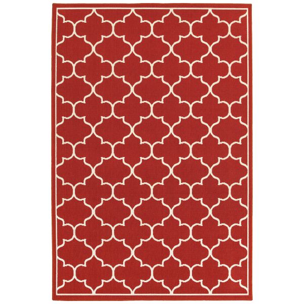 Oriental Weavers Meridian 1295r Red