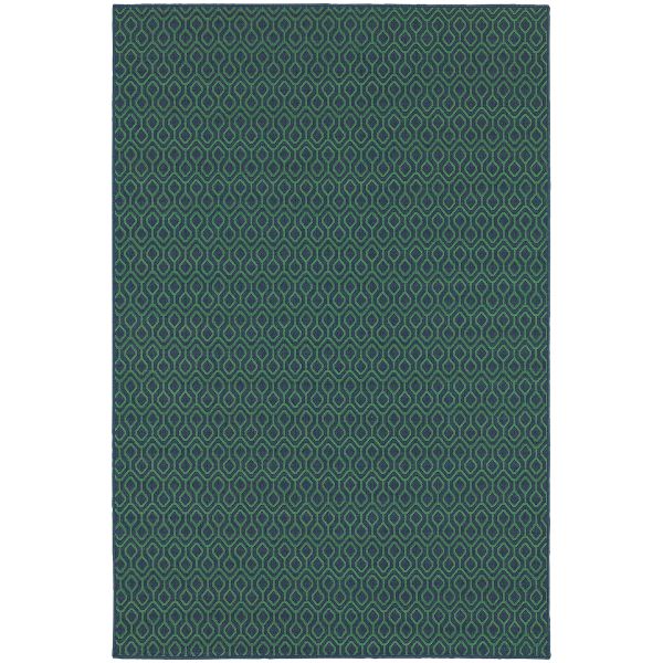 Oriental Weavers Meridian 1634q Navy Collection