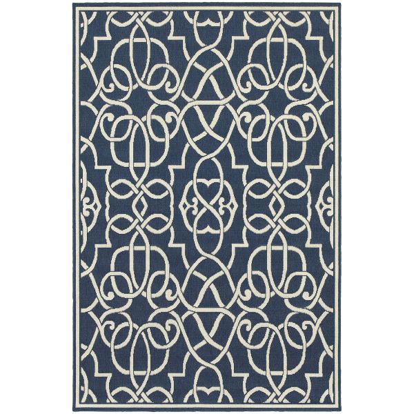 Oriental Weavers Meridian 2205b Navy