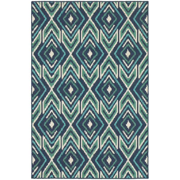Oriental Weavers Meridian 2209b Navy Collection