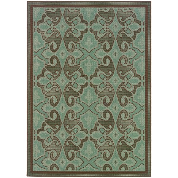 Oriental Weavers Montego 2335l Blue Collection