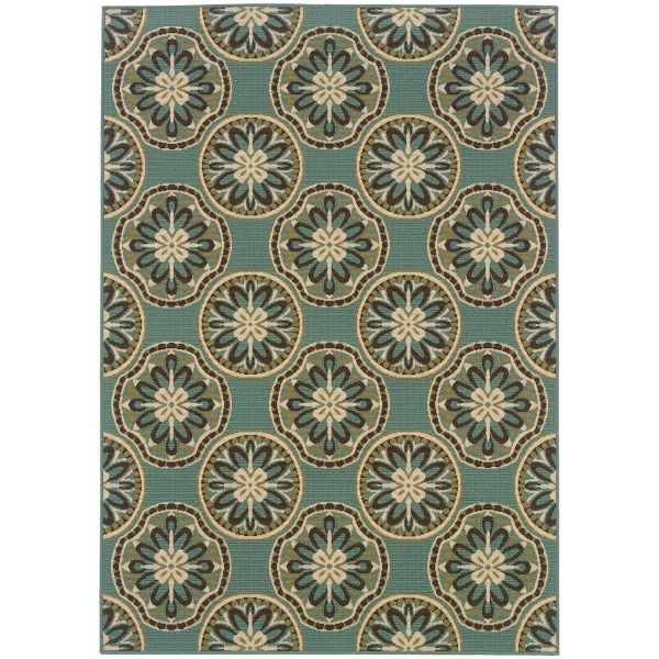 Oriental Weavers Montego 8323l Blue Collection