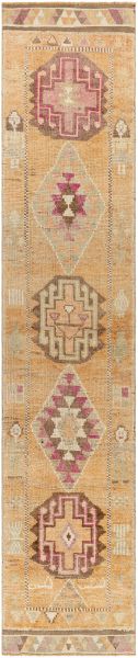 Surya Antique One Of A Kind Aooak-1019 2'6" x 13'3" Runner
