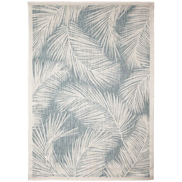 Liora Manne Carmel Fronds Aqua